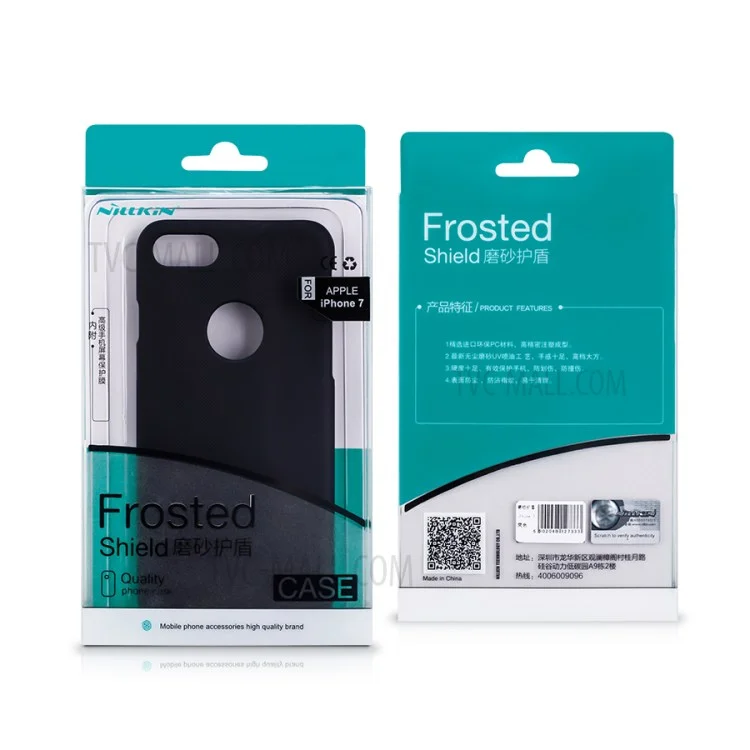 NILLKIN Super Frosted Shield PC Hard Case for Samsung Galaxy S8 Plus G955 with Screen Protector - Black
