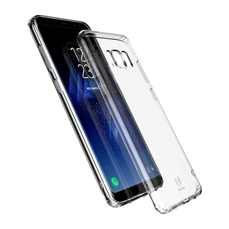 BASEUS Simple Series Clear Germany Bayer TPU Case for Samsung Galaxy S8 Plus G955 - Transparent