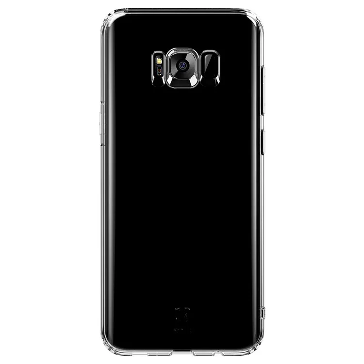 BASEUS Simple Series Clear Germany Bayer TPU Case for Samsung Galaxy S8 Plus G955 - Transparent