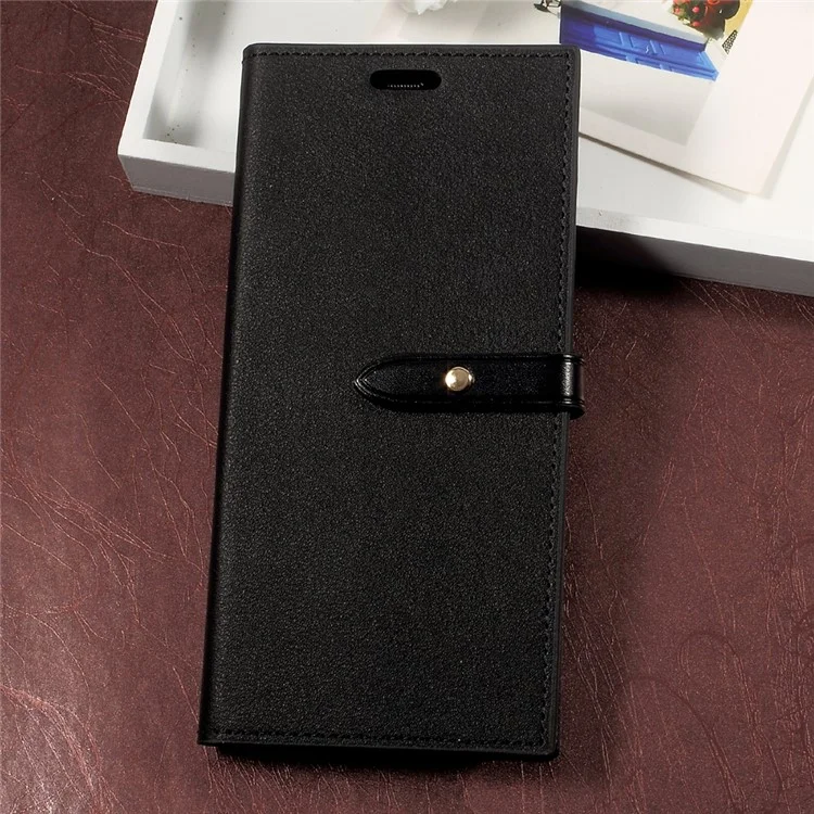 MERCURY GOOSPERY Romance Diary Leather Wallet Case Cover for Samsung Galaxy S8 Plus G955 - Black