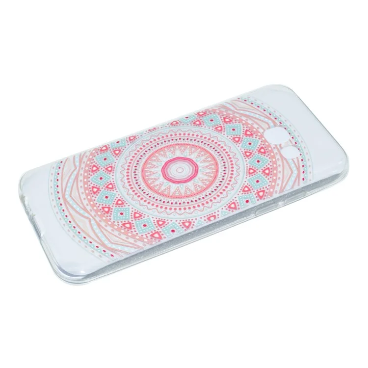 Pattern Printing TPU Case Cover for Samsung Galaxy A3 (2017) - Mandala Pattern