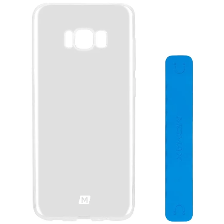 MOMAX 0.6mm Ultra-thin Transparent TPU Gel Case for Samsung Galaxy S8 SM-G950 - Transparent