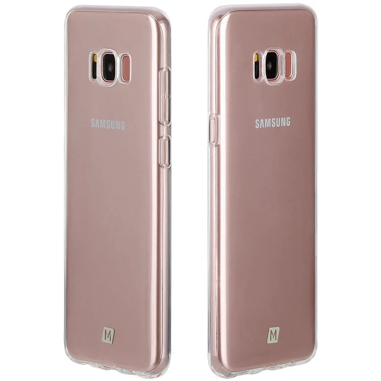 MOMAX 0.6mm Ultra-thin Transparent TPU Gel Case for Samsung Galaxy S8 SM-G950 - Transparent