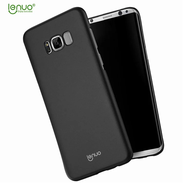 LENUO Leshield Series Silky Touch Hard Plastic Case for Samsung Galaxy S8+ SM-G955 - Black