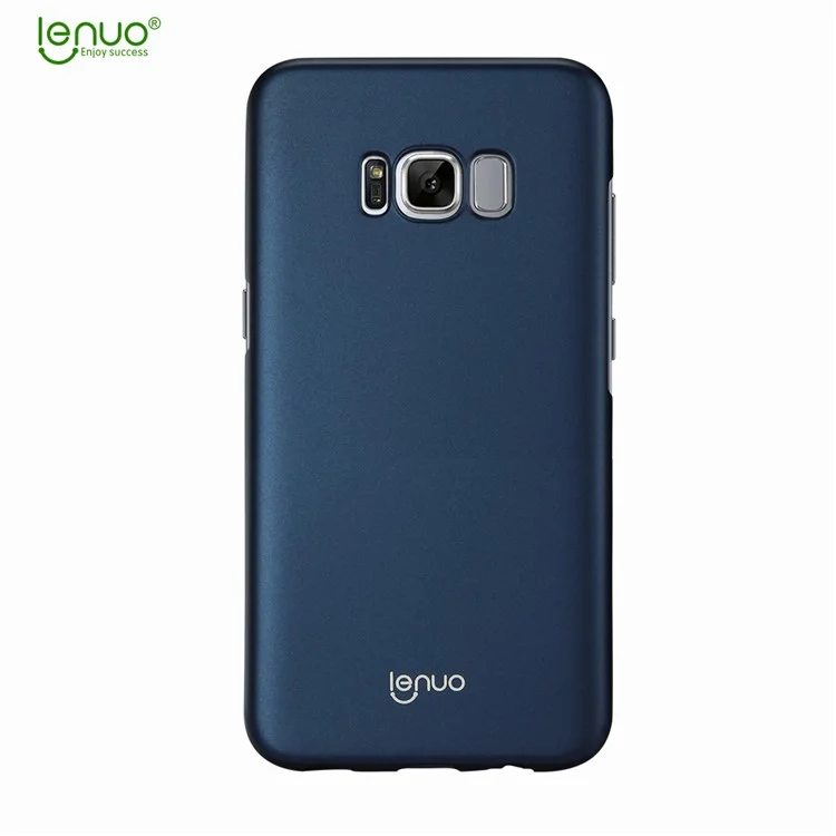 LENUO Leshield Series Silky Touch Hard Case Cover for Samsung Galaxy S8 SM-G950 - Dark Blue