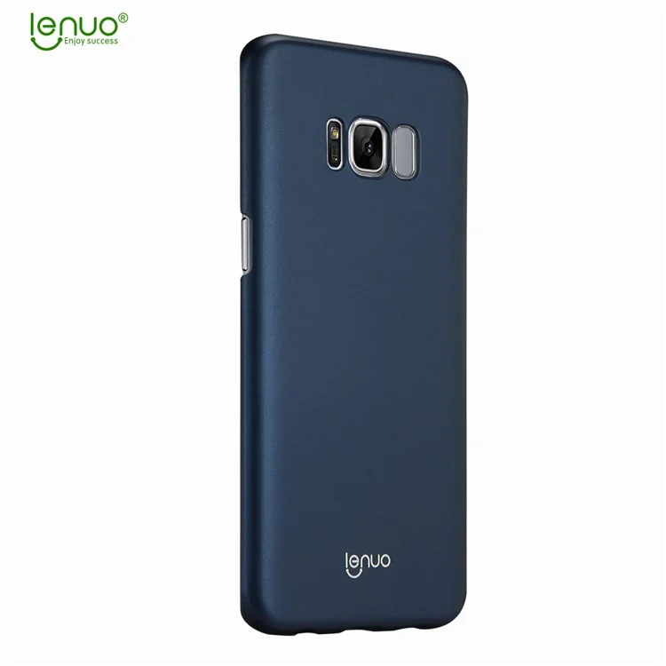 LENUO Leshield Series Silky Touch Hard Case Cover for Samsung Galaxy S8 SM-G950 - Dark Blue