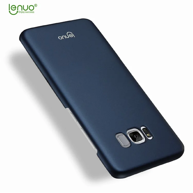 LENUO Leshield Series Silky Touch Hard Case Cover for Samsung Galaxy S8 SM-G950 - Dark Blue