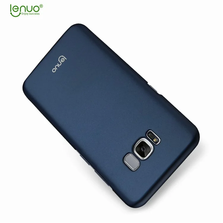 LENUO Leshield Series Silky Touch Hard Case Cover for Samsung Galaxy S8 SM-G950 - Dark Blue