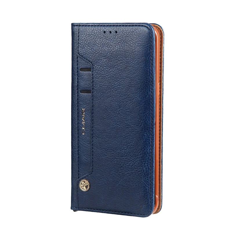 CMAI2 Stand Card Slots PU Leather Flip Cover for Samsung Galaxy S8 G950 - Dark Blue