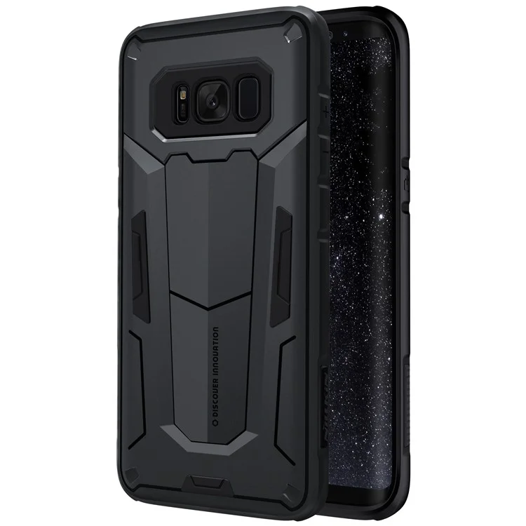 NILLKIN Defender II Strong Plastic + TPU Hybrid Case for Samsung Galaxy S8 G950 - Black