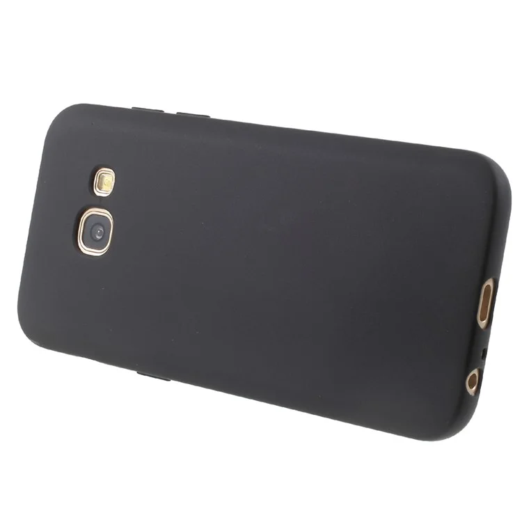 Soft Candy TPU Gel Back Case for Samsung Galaxy A5 (2017) A520 - Black