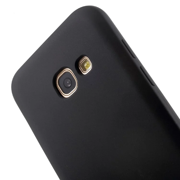 Soft Candy TPU Gel Back Case for Samsung Galaxy A5 (2017) A520 - Black