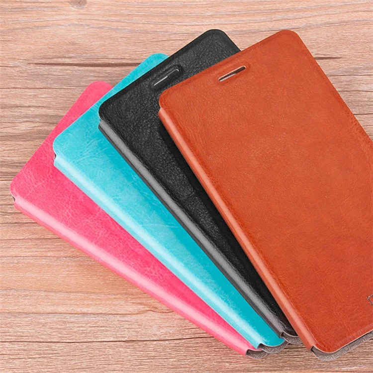 MOFI Rui Series Built-in Steel Sheet Leather Case for Samsung Galaxy S8 G950 - Black