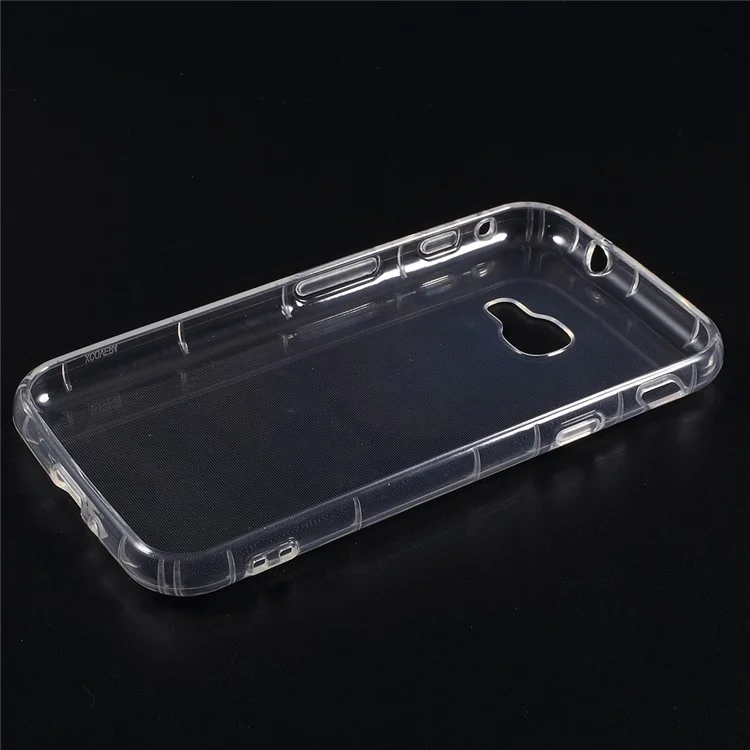 Drop-proof Clear TPU Phone Case for Samsung	Galaxy Xcover 4 - Transparent
