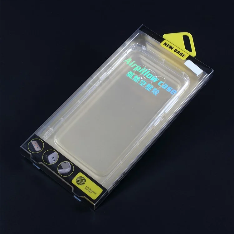 Drop-resistant Clear TPU Back Cover for Samsung Galaxy S8 G950 - Transparent
