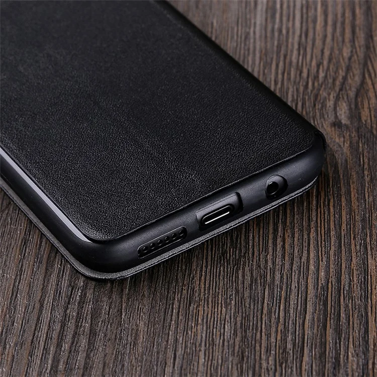 X-LEVEL Flip Leather Stand Mobile Phone Case for Samsung Galaxy S8 Plus G955 - Black