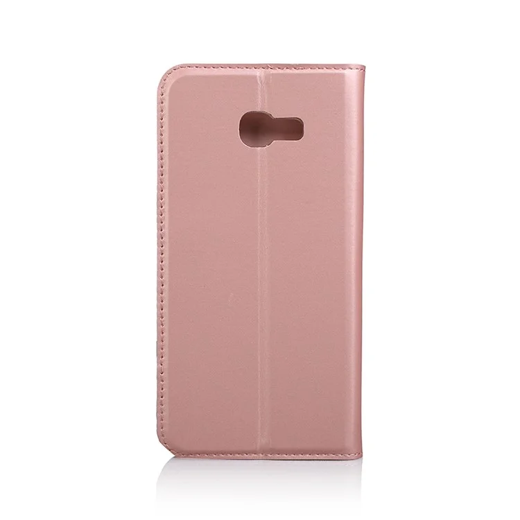 For Samsung Galaxy A5 (2017) SM-A520 Ultra-thin Leather Mobile Phone Case - Rose Gold