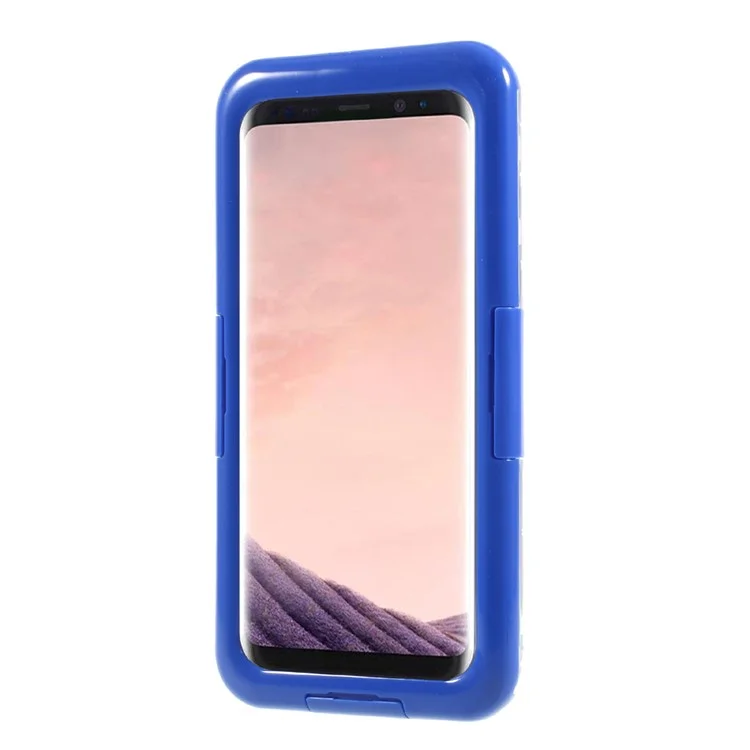 Neoprene + Plastic Waterproof Phone Cover (IP68) for Samsung Galaxy S8 G950 - Blue