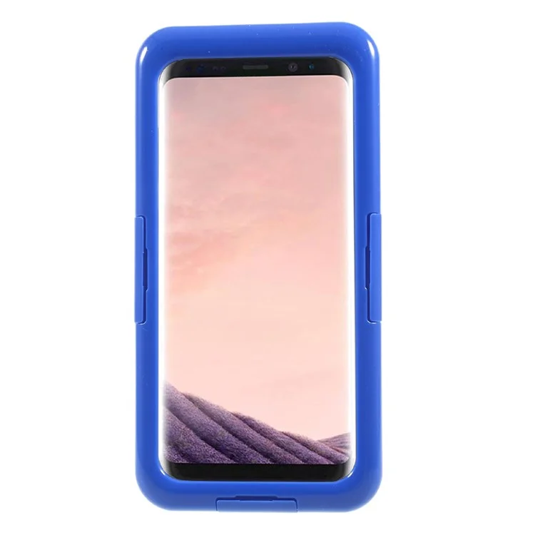 Neoprene + Plastic Waterproof Phone Cover (IP68) for Samsung Galaxy S8 G950 - Blue