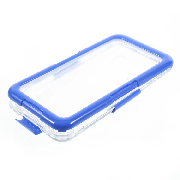 Neoprene + Plastic Waterproof Phone Cover (IP68) for Samsung Galaxy S8 G950 - Blue
