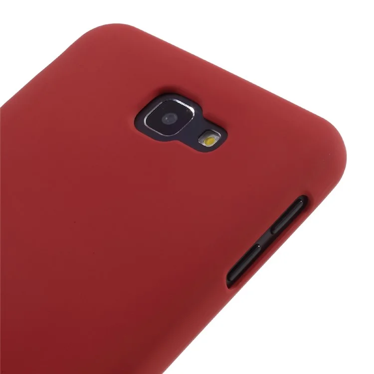 MERCURY GOOSPERY Matte Anti-fingerprint TPU Case for Samsung Galaxy J7 Prime/On7 2016 - Red