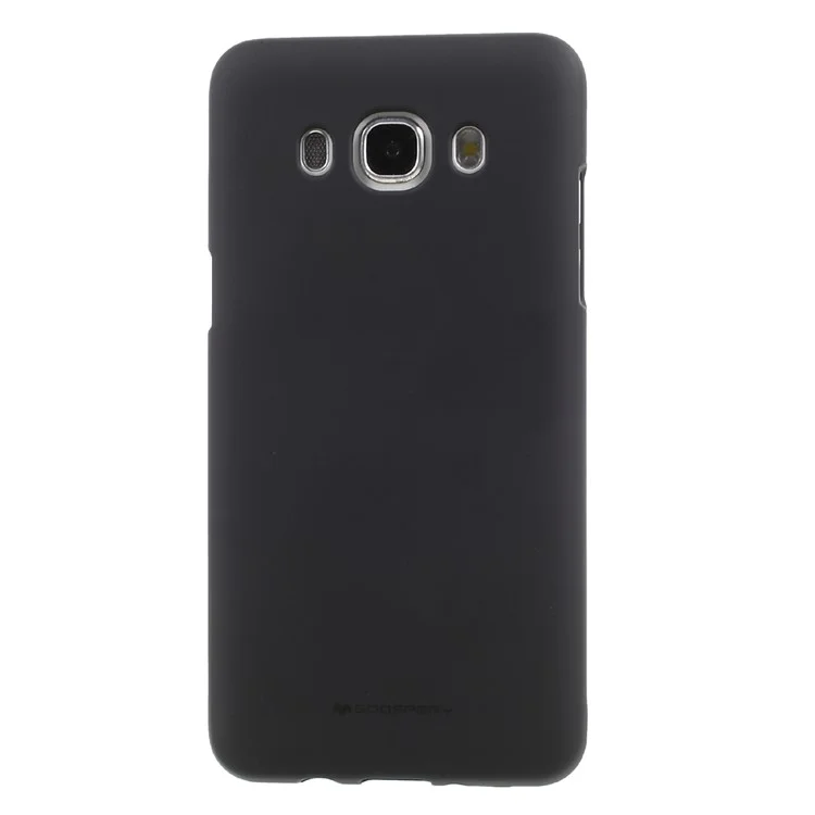 MERCURY GOOSPERY Matte Anti-fingerprint TPU Phone Case for Samsung Galaxy J5 (2016) J510 - Black