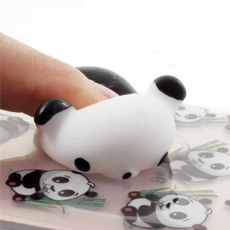 Squishy Kneading 3D Silicone Soft Panda TPU Case for Samsung Galaxy J7 Prime/On7 2016 - Panda Pattern