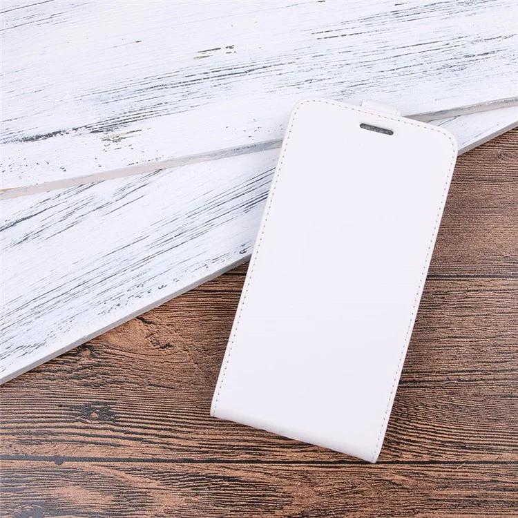 Crazy Horse Vertical Flip Leather Cover for Samsung Galaxy S8 G950 - White