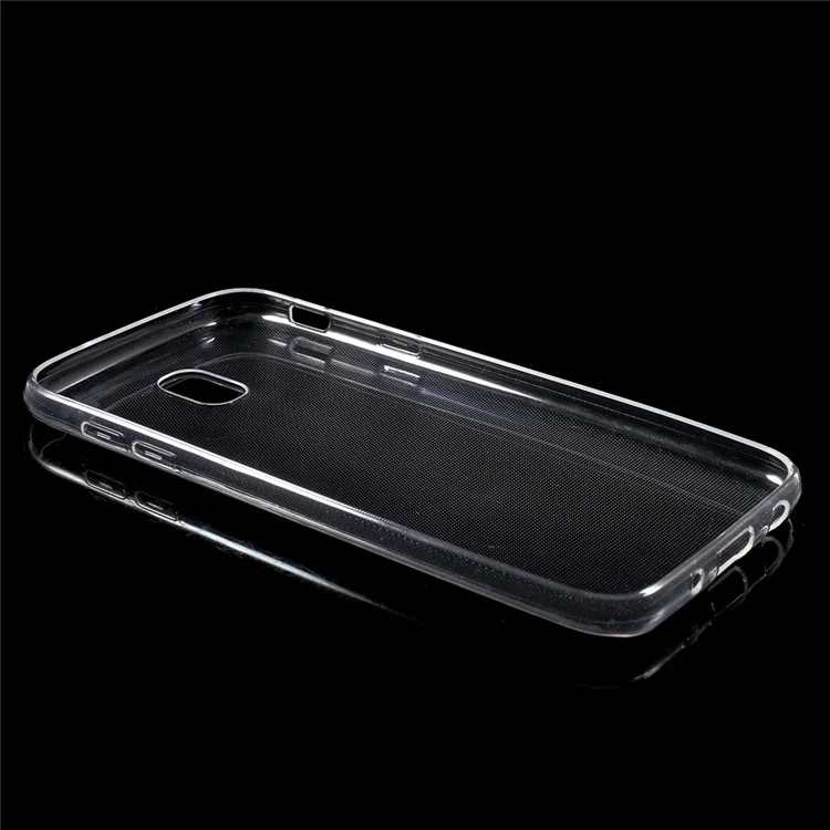 Ultra Thin 0.6mm Clear Soft TPU Shell for Samsung Galaxy J7 (2017) EU Version - Transparent
