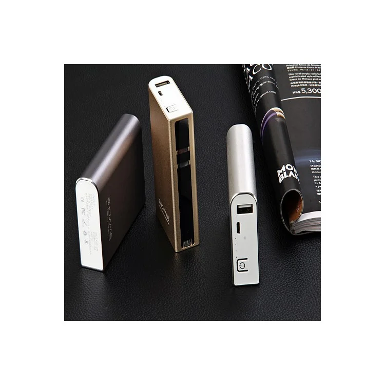SHOWME 3 in 1 Virtual Laser Projection Bluetooth Keyboard + Power Bank + Bluetooth Speaker - Gold