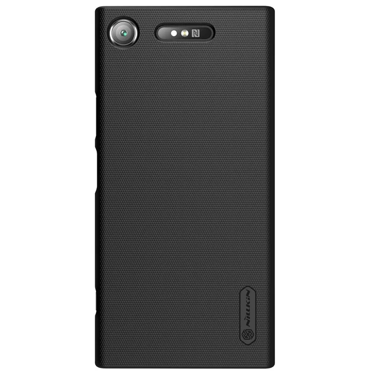 NILLKIN Super Frosted Shield Hard PC Back Case for Sony Xperia XZ1 - Black