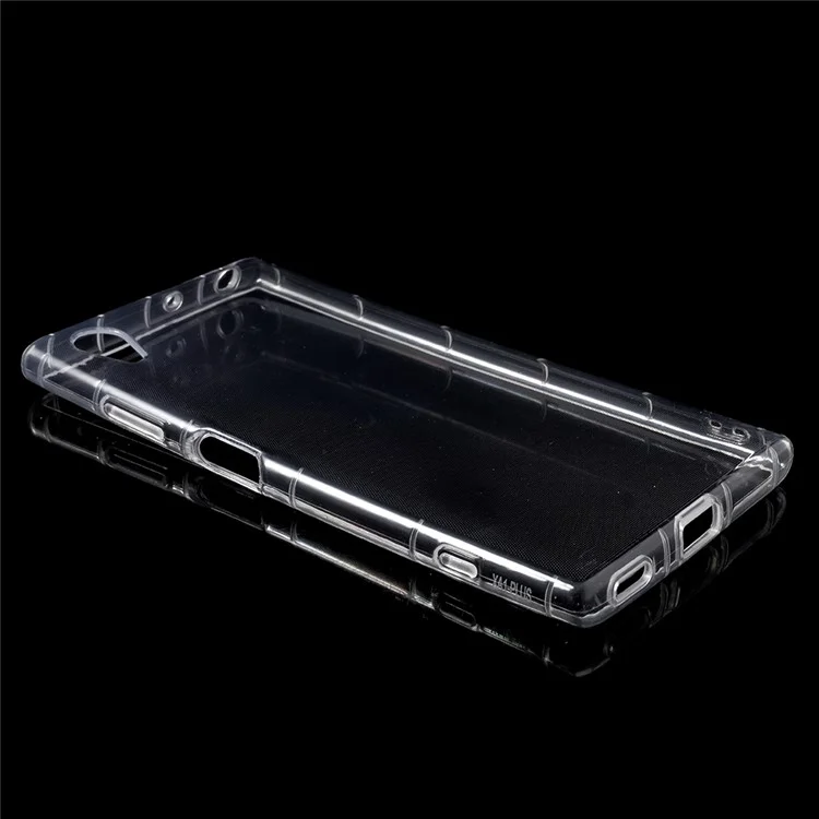 Clear TPU Flexible Case for Sony Xperia XA1 Plus - Transparent