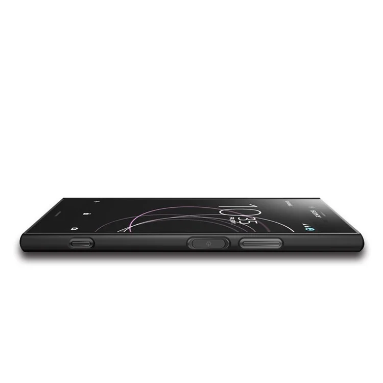 10Pcs/Set NXE Snake Textured Horse Pattern TPU Back Case for Sony Xperia XZ1 - Black