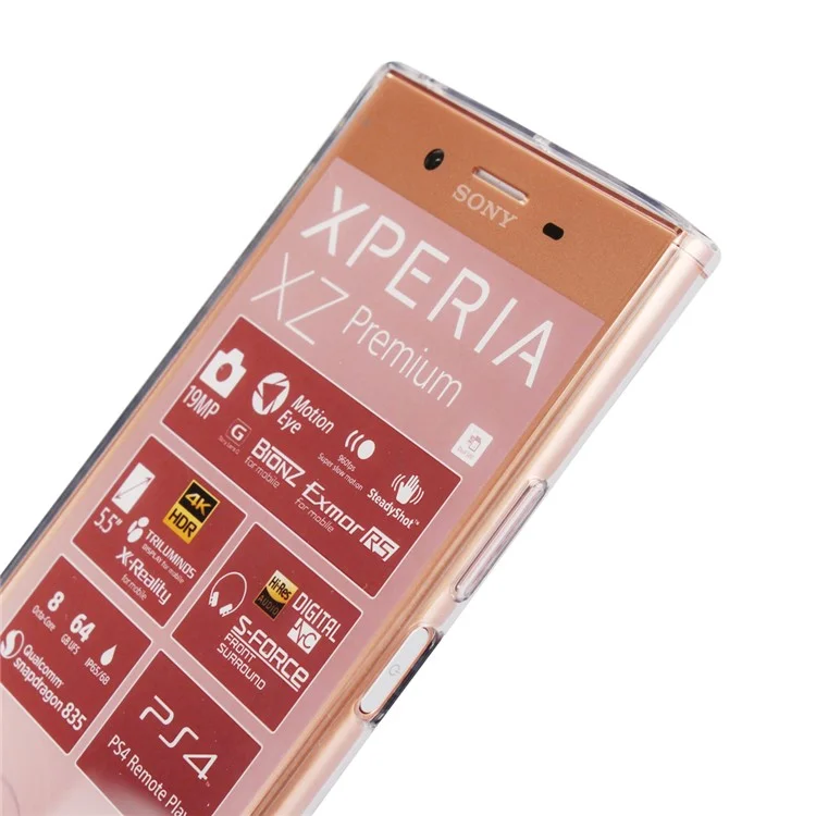 Mandala Flower TPU + PC Combo Back Case for Sony Xperia XZ Premium - Black