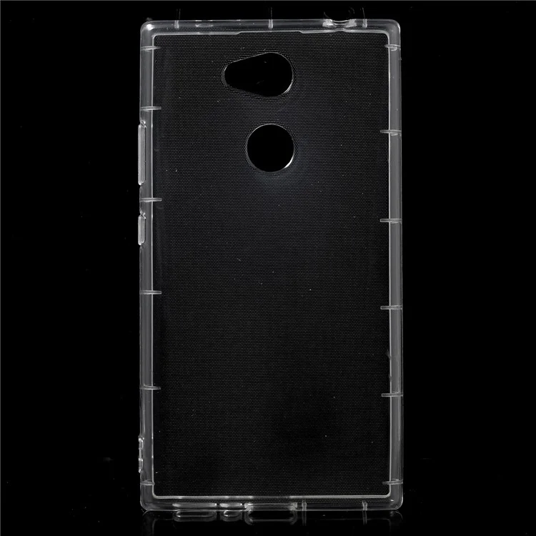 Drop-proof Clear Soft TPU Protective Case Cover for Sony Xperia L2 - Transparent