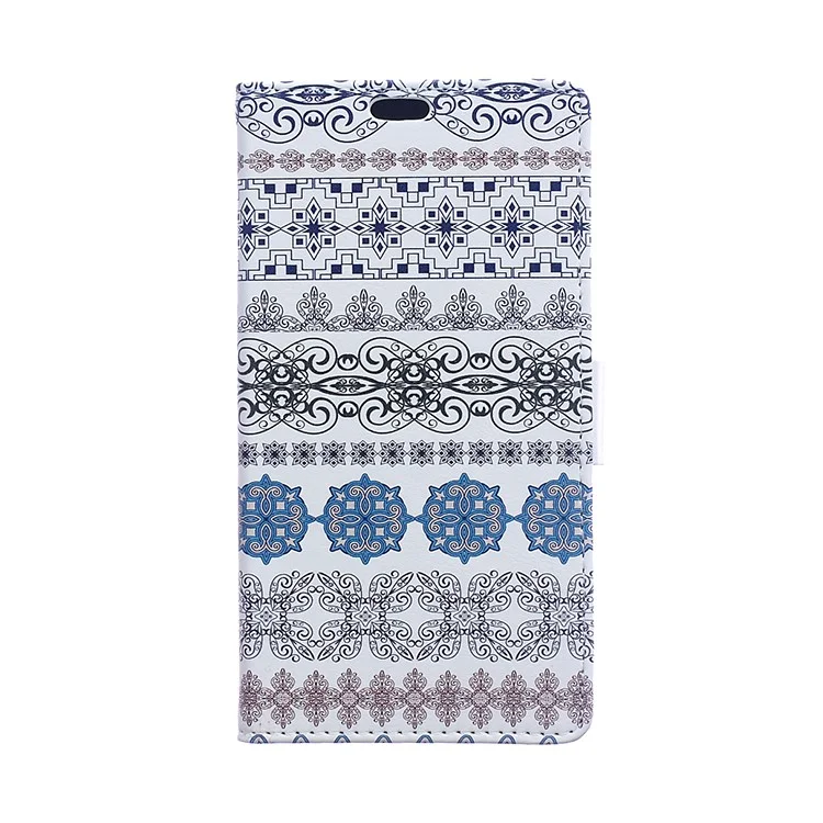 For Sony Xperia L2 Pattern Printing Wallet Leather Cell Phone Case - Ethnic Pattern