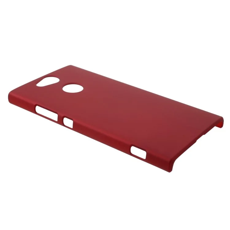 Rubberized PC Hard Shell for Sony Xperia XA2 - Red