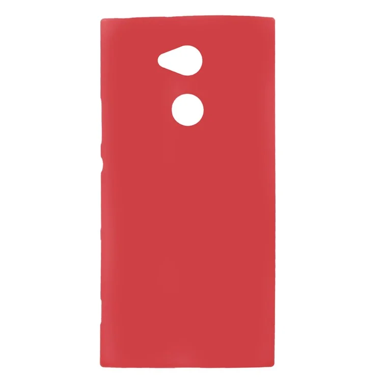 Double-sided Matte TPU Case for Sony Xperia XA2 Ultra - Red