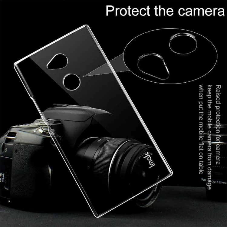 IMAK Crystal Case II Scratch-resistant Hard Plastic Case for Sony Xperia L2