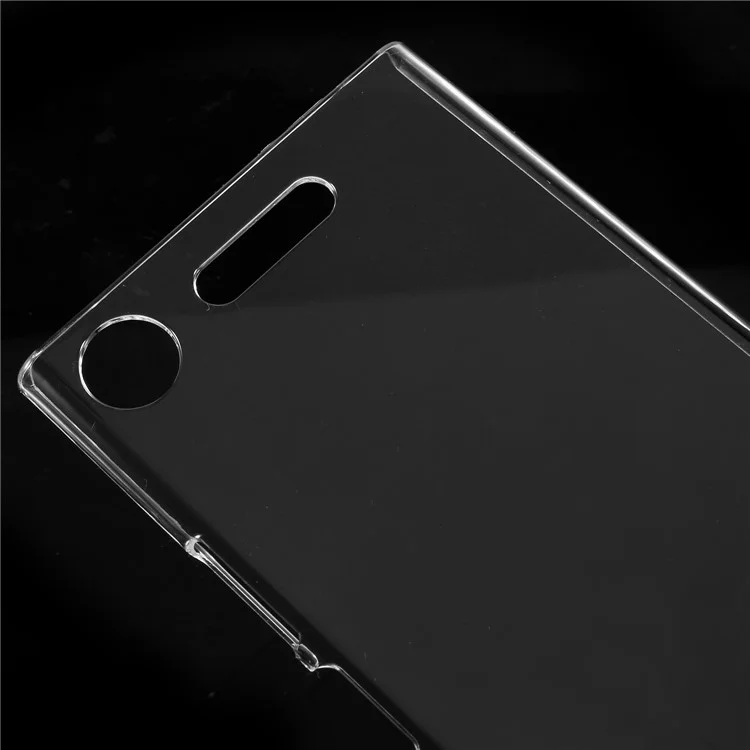 100Pcs/Set Crystal Clear Hard Plastic Back Phone Case for Sony Xperia XA1