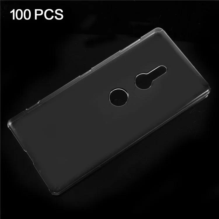 100Pcs/Set Crystal Clear Hard Plastic Case Accessory for Sony Xperia XZ2