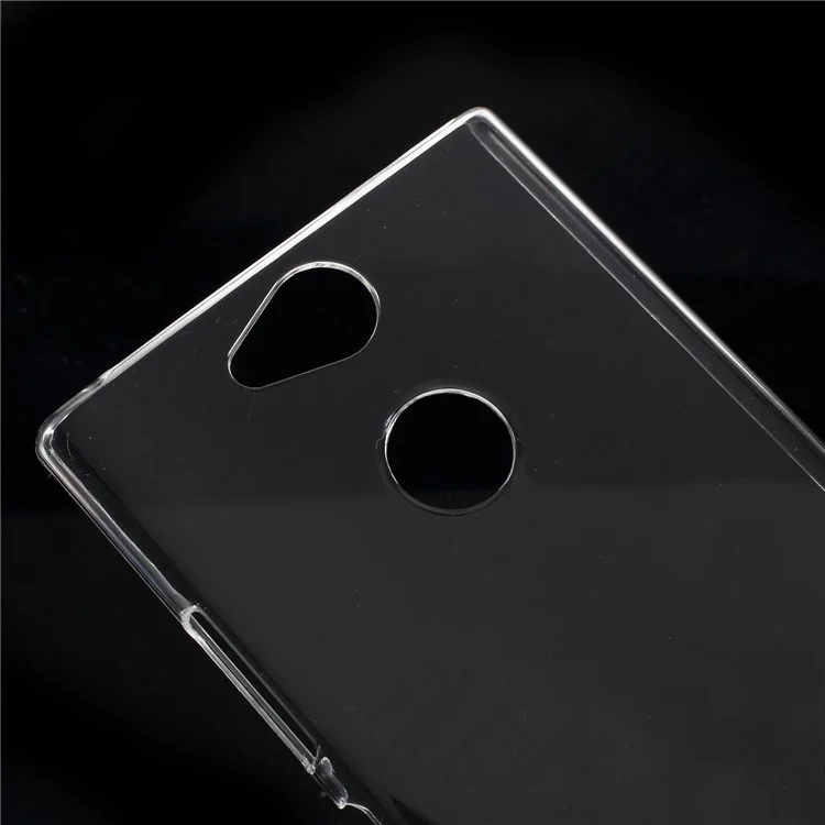 100Pcs/Set Crystal Clear Hard Plastic Mobile Phone Cover for Sony Xperia XA2