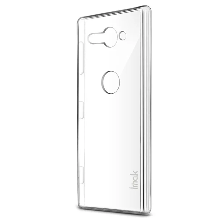 IMAK Clear Wear-resistant Hard Plastic Case for Sony Xperia XZ2 Compact