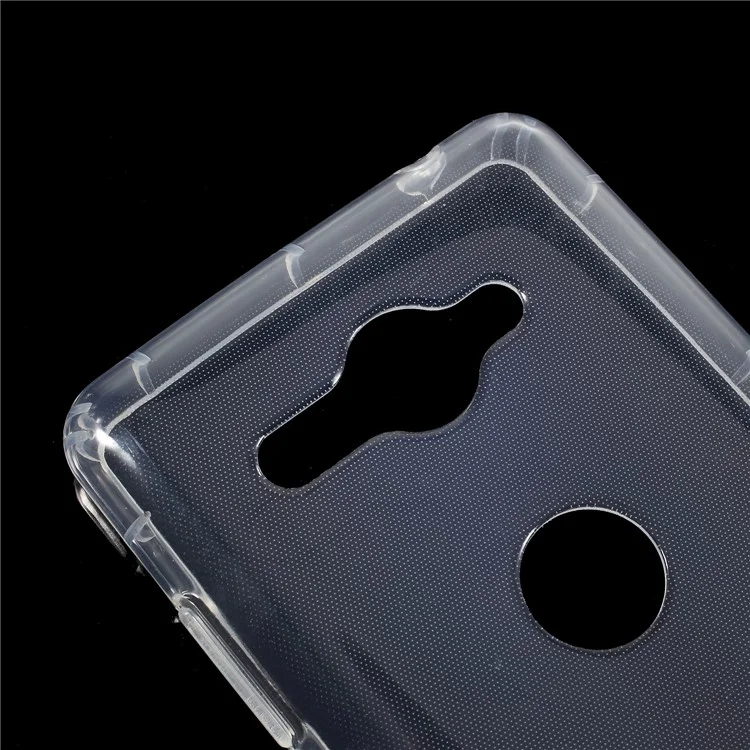 Drop-proof Clear TPU Mobile Phone Casing for Sony Xperia XZ2 Compact