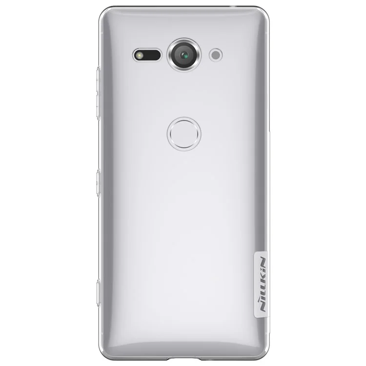 NILLKIN Nature 0.6mm Soft TPU Mobile Case for Sony Xperia XZ2 Compact - White