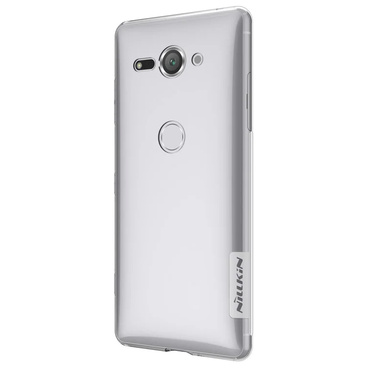 NILLKIN Nature 0.6mm Soft TPU Mobile Case for Sony Xperia XZ2 Compact - White
