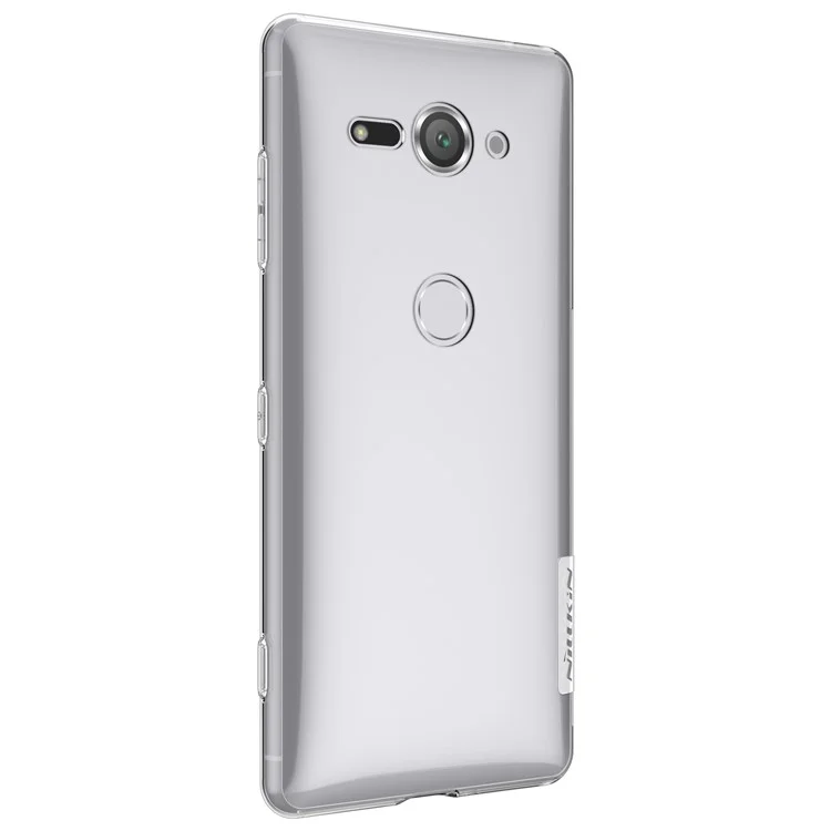 NILLKIN Nature 0.6mm Soft TPU Mobile Case for Sony Xperia XZ2 Compact - White
