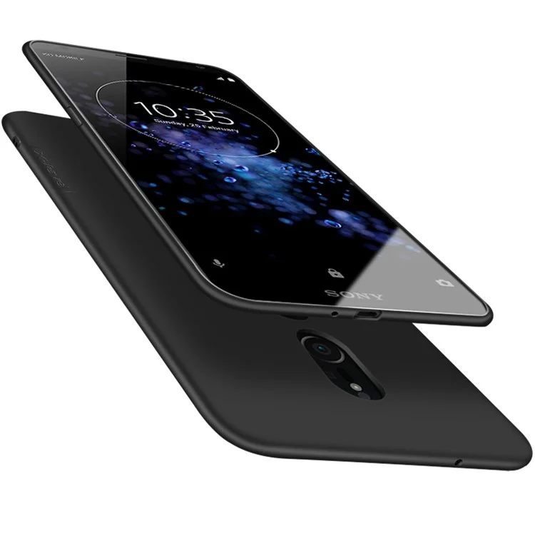 X-LEVEL Ultra-thin Frosted TPU Case for Sony Xperia XZ2 Premium - Black