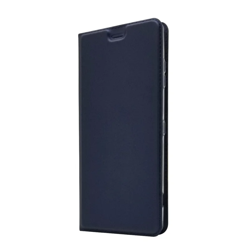 Automatisk tiltrækkende stående læderetui med kortlomme til Sony Xperia XZ3 - Blå