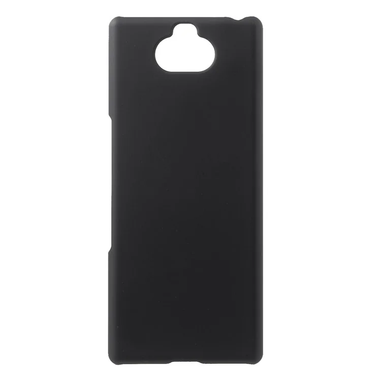 Rubberized PC Hard Case for Sony Xperia 10 - Black